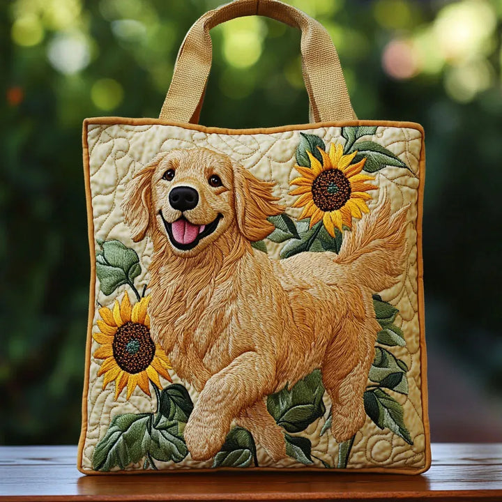 Ročno izdelana torba - Golden Retriever