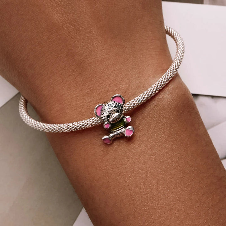 Fuzzy Teddy Bear Charm