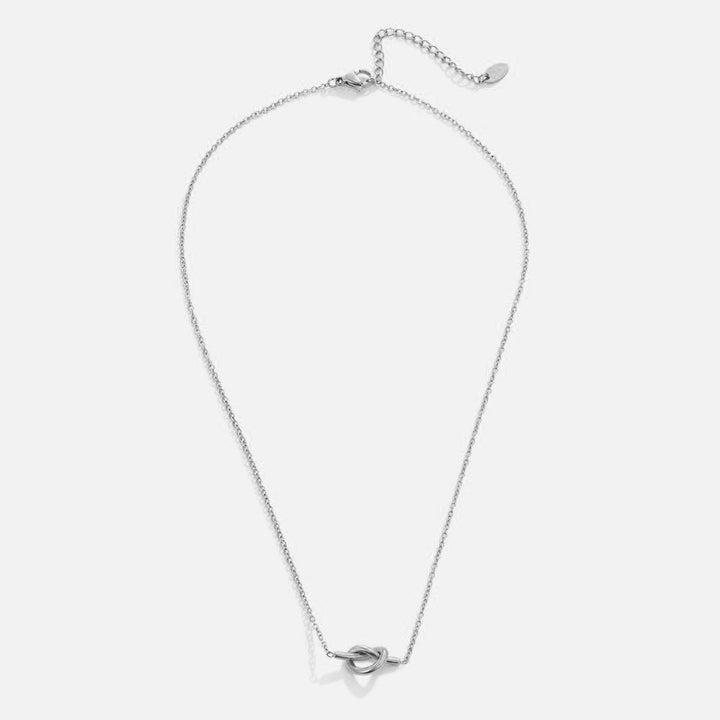 Srebrna ogrlica Adela Knot