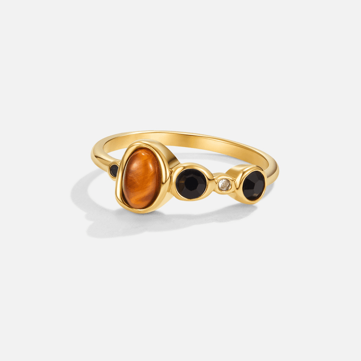 Aurora Vintage Kristalni Prstan