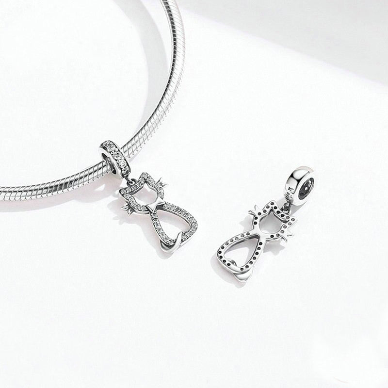 Srebrni Mačji Ogrlica