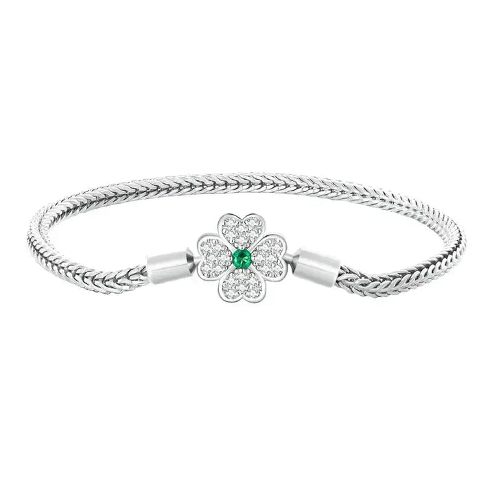 🎁 Clover Charm Zapestnica