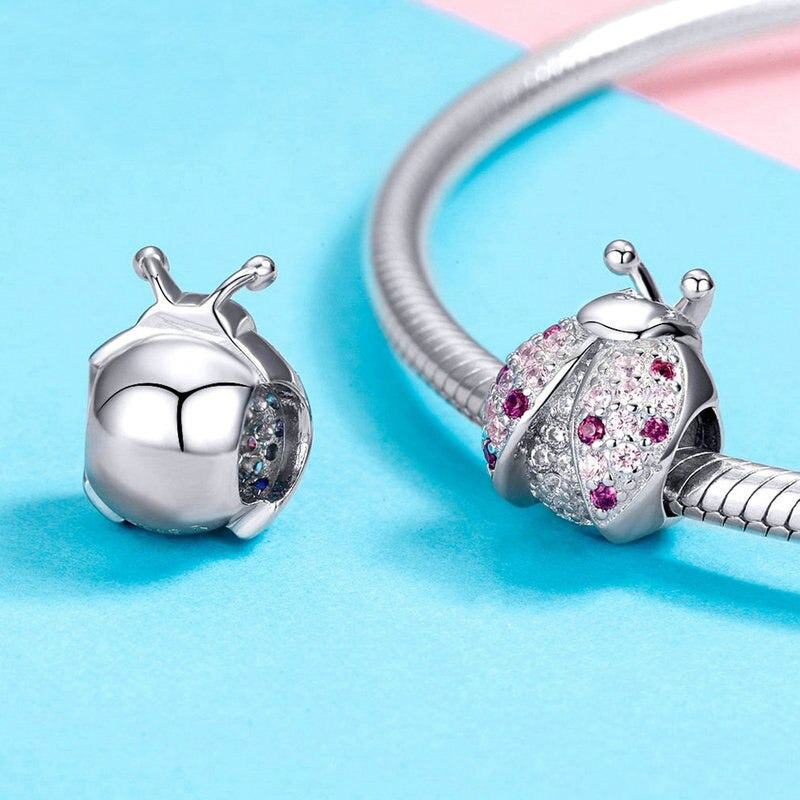 Rožnati Čebeličar Čar Bead