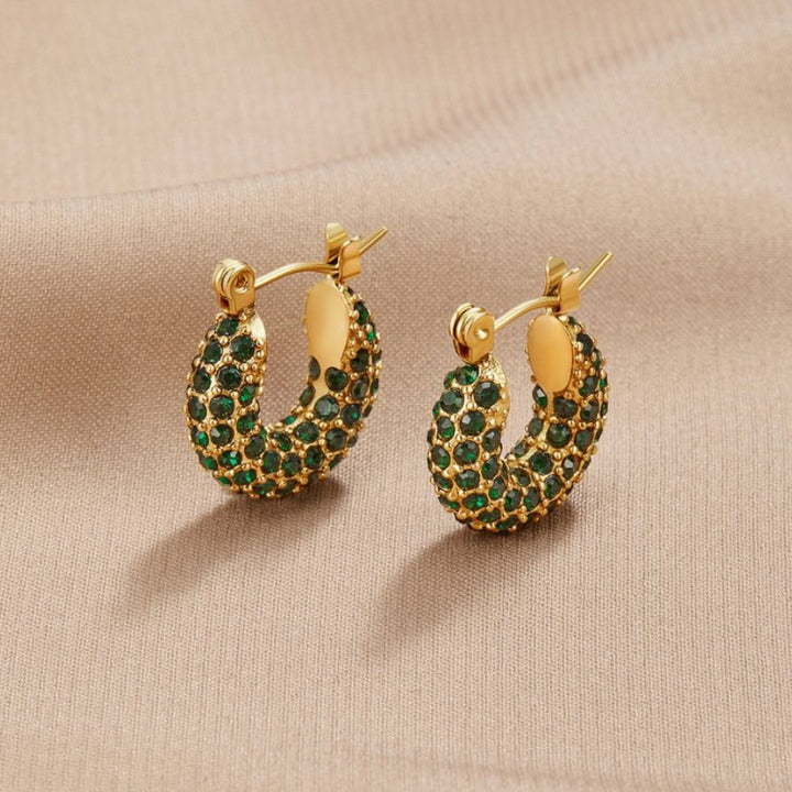 Emerald Beauty Uhani v Obliki Obroča