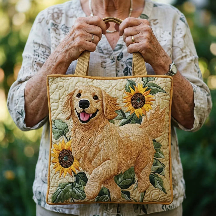 Ročno izdelana torba - Golden Retriever