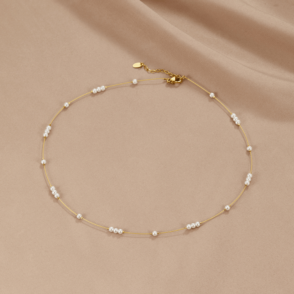 Gigi biserna choker ogrlica