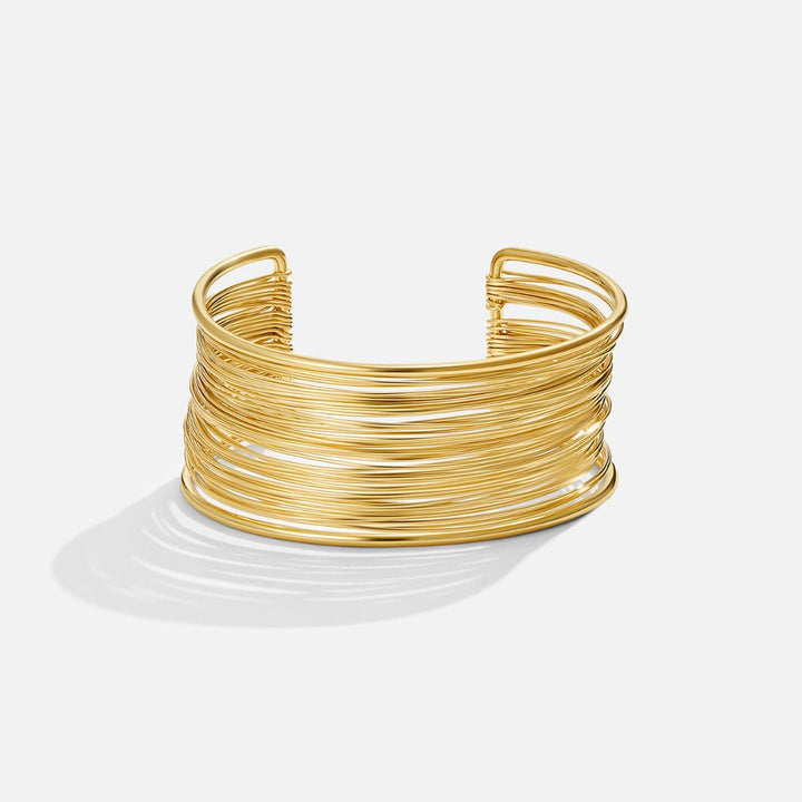 Zlata Leona Široka Zapestnica