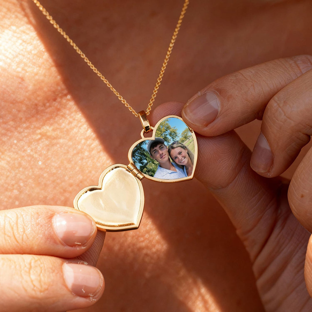 Personaliziran Ogrlica z Medaljonom iz Matične Plošče