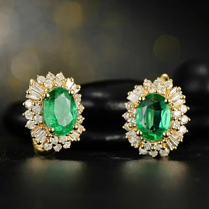 Uhani Emerald Royale
