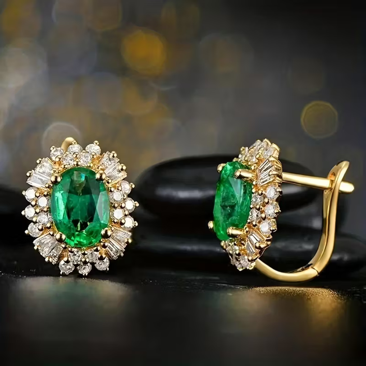 Uhani Emerald Royale