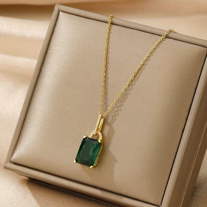 Ogrlica Emerald Luxe
