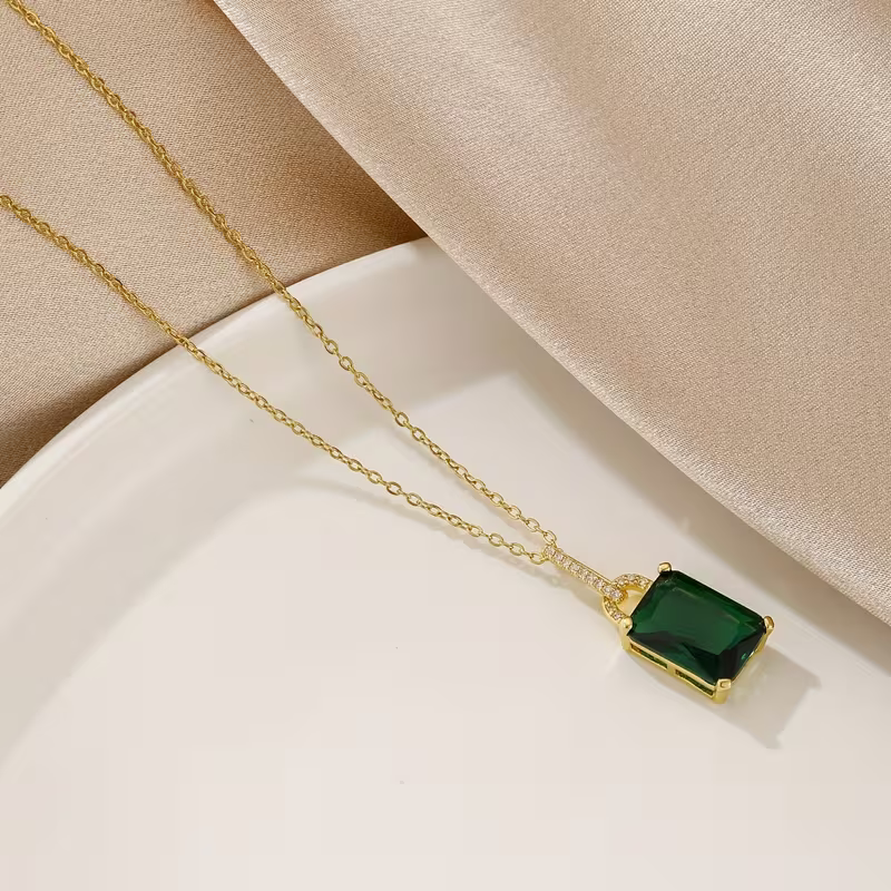 Ogrlica Emerald Luxe