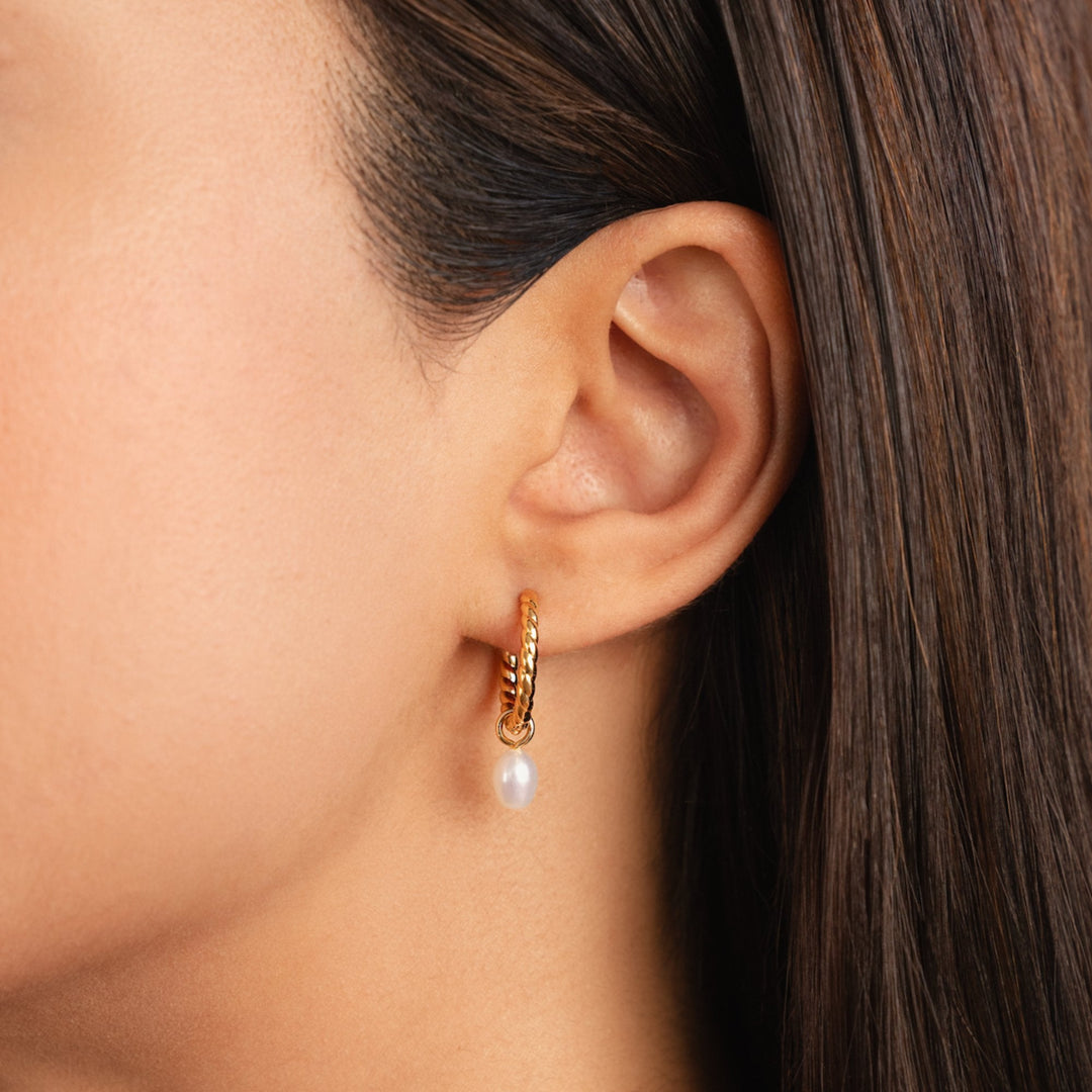 Uhani Layla Pearl Twist