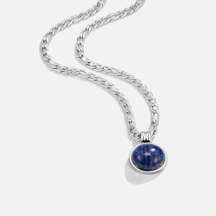 Liza Lapis Lazuli Srebrna Ogrlica