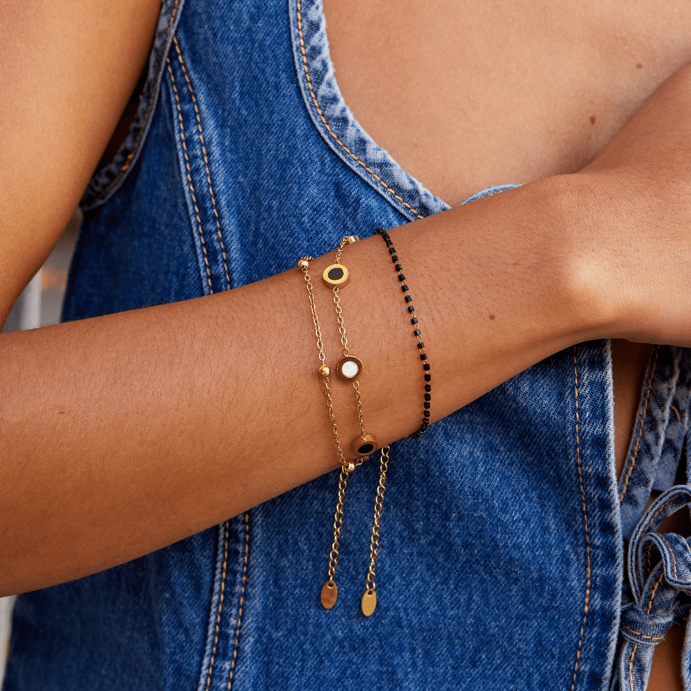 Mauzija Črna Perla Zapestnica