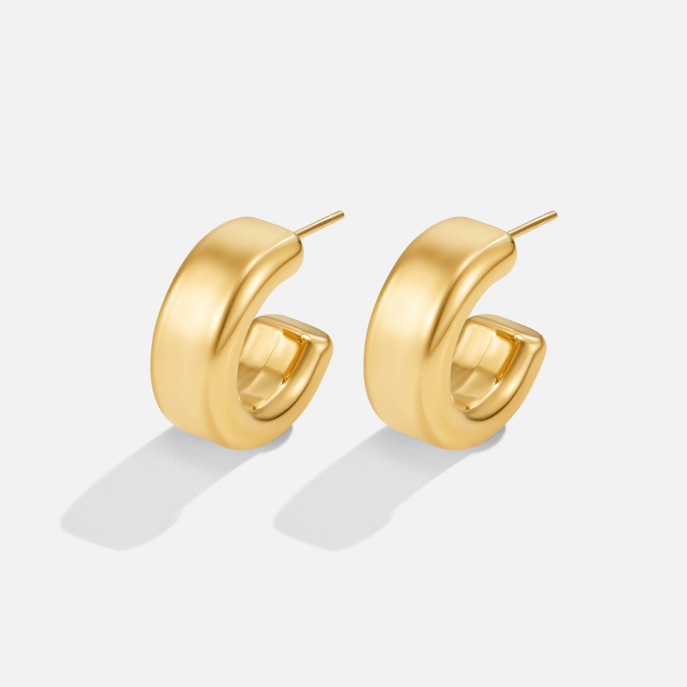 Mari polkrožni uhani