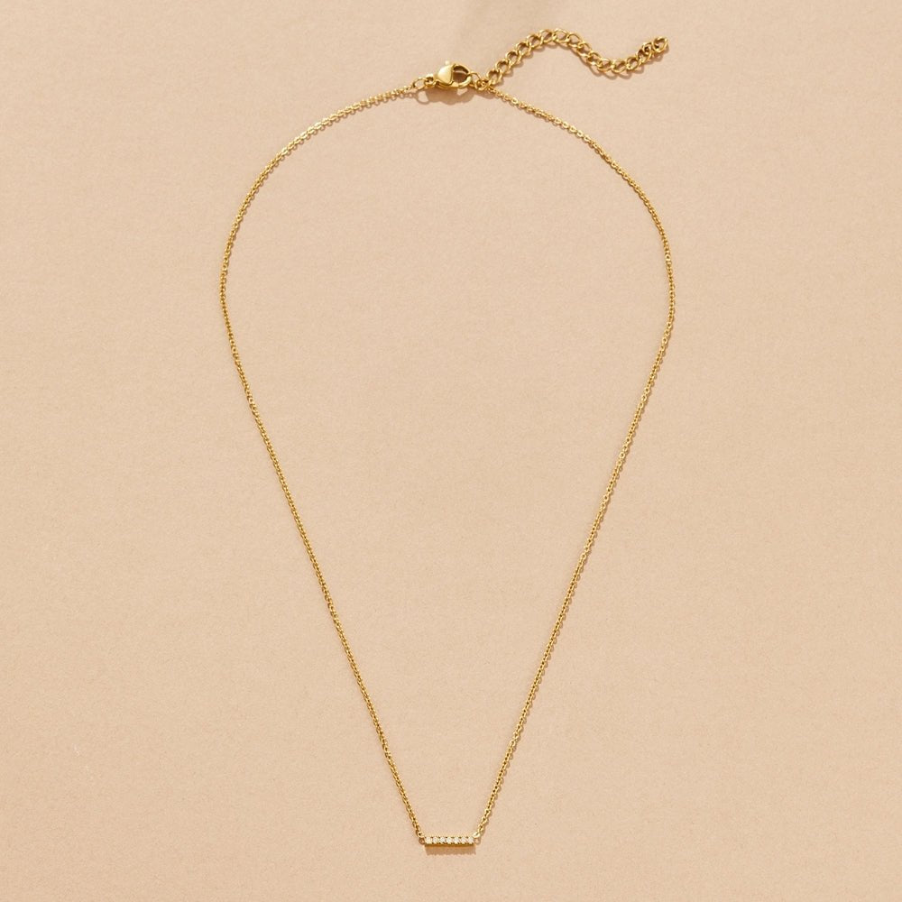 Ogrlica s pendantom Missy Crystal Bar