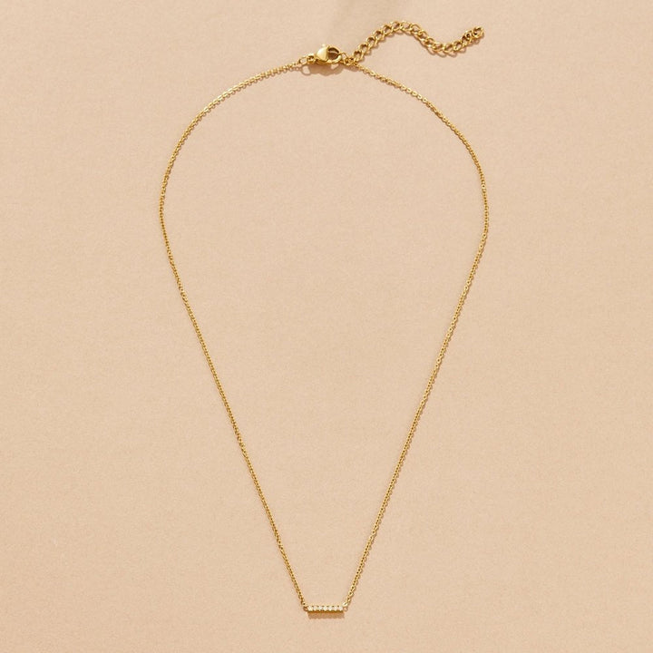 Ogrlica s pendantom Missy Crystal Bar