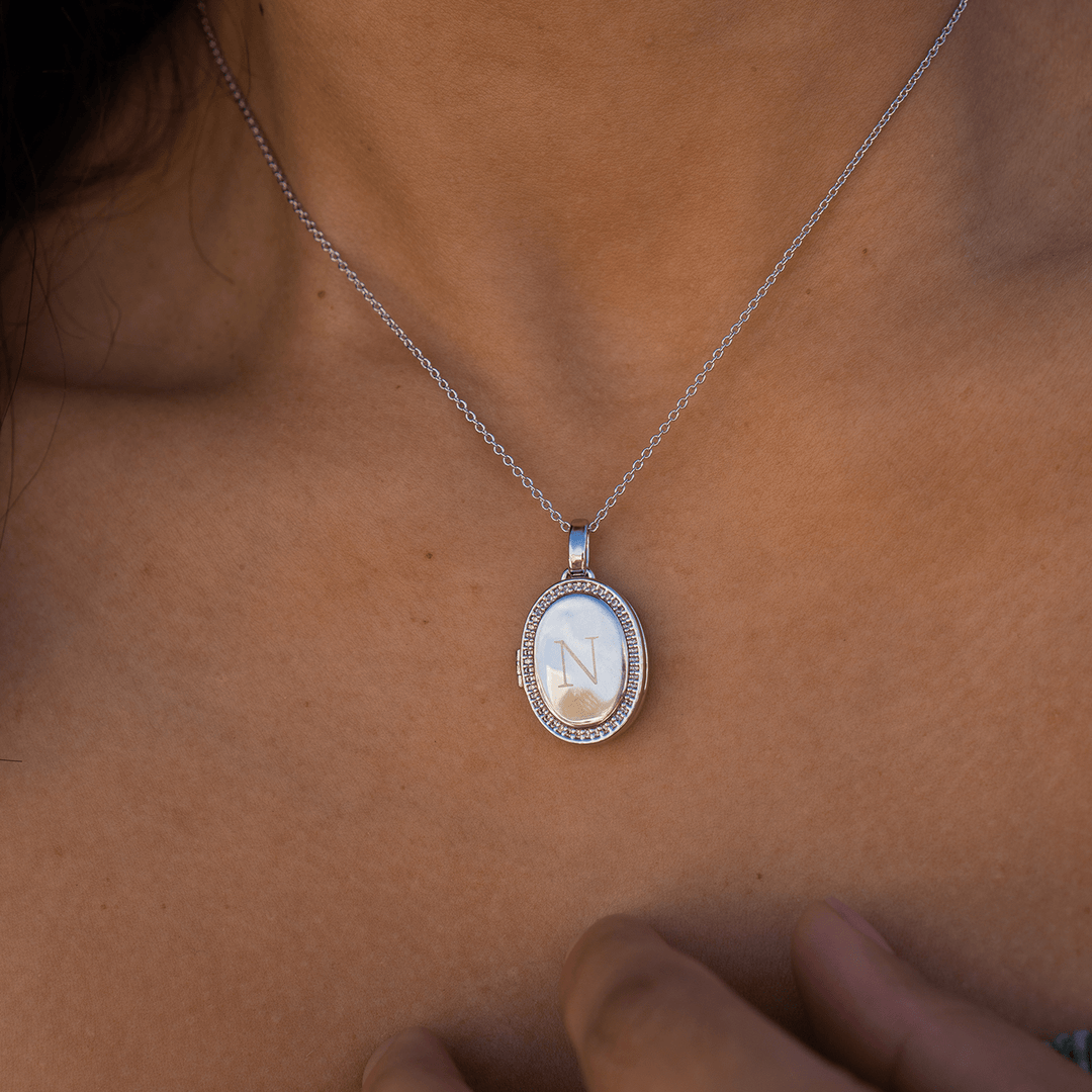 Personaliziran ovalni medaljon
