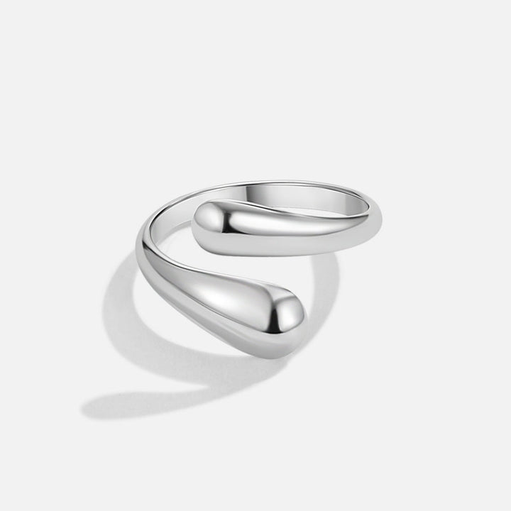 Obroč Raven Silver Wrap
