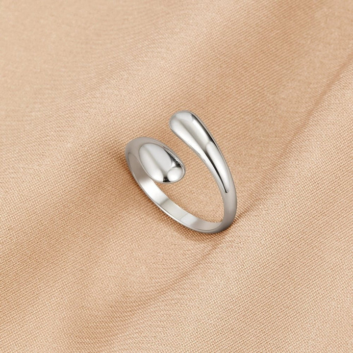 Obroč Raven Silver Wrap