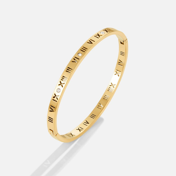 Roman 18K Zlata Zapestnica