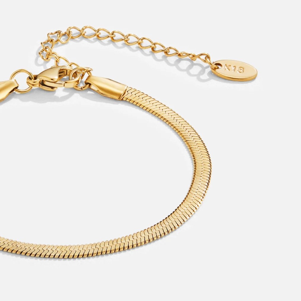 Zlata zapestnica Sarya Snake Chain