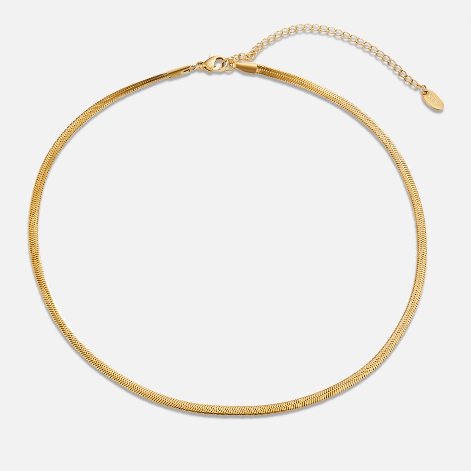 Zlati Ogrlica Sarya Snake Chain