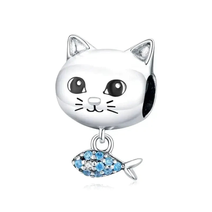 Čar Silver Cat Head