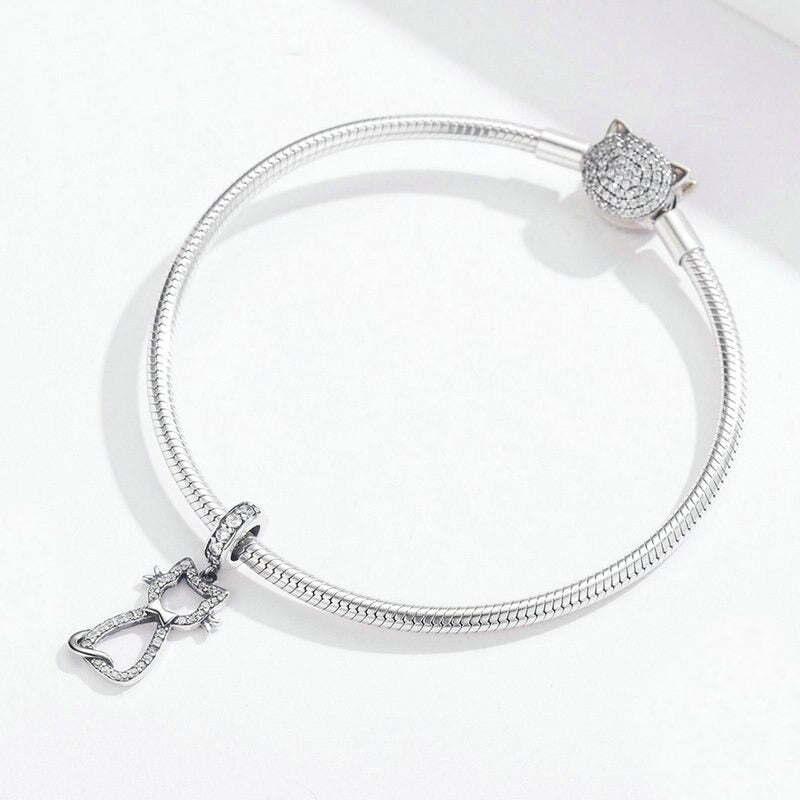Srebrni Mačji Ogrlica