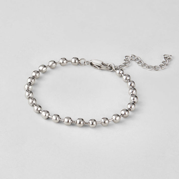Srebrna Lulu Bead Zapestnica