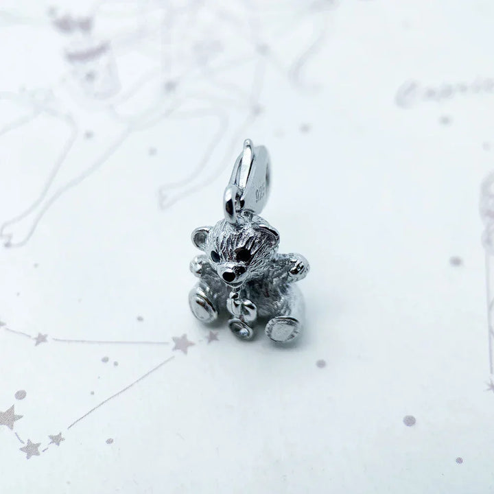 Srebrni Medvedek Charm