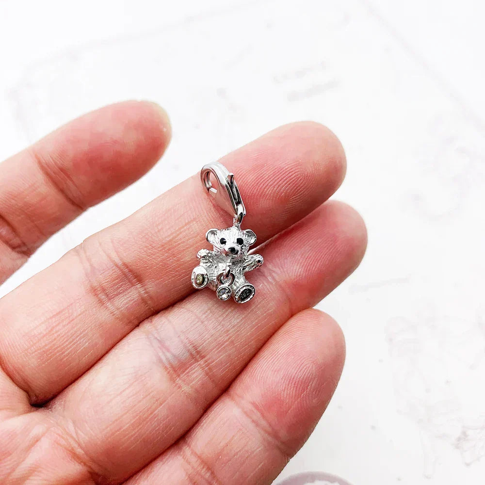 Srebrni Medvedek Charm