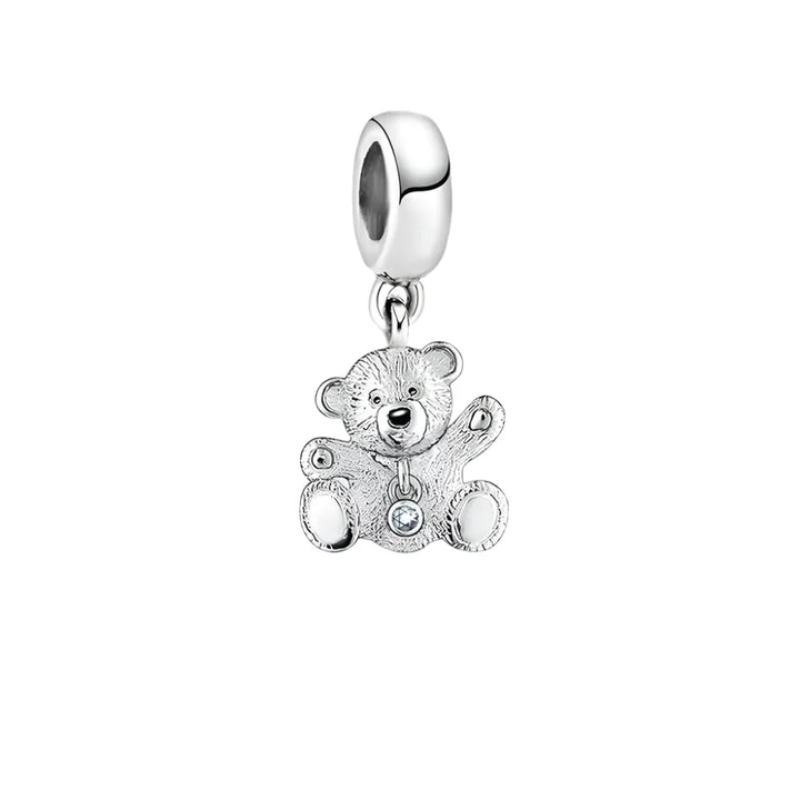 Srebrni Medvedek Charm