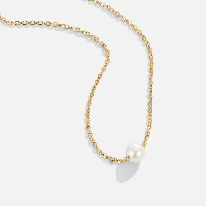 Ogrlica Solitaire Gold Pearl